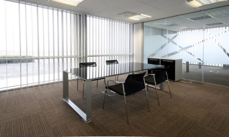 What are the different types of office curtains available in the market