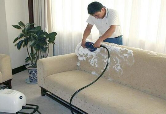 Learn how to start sofa deep cleaning