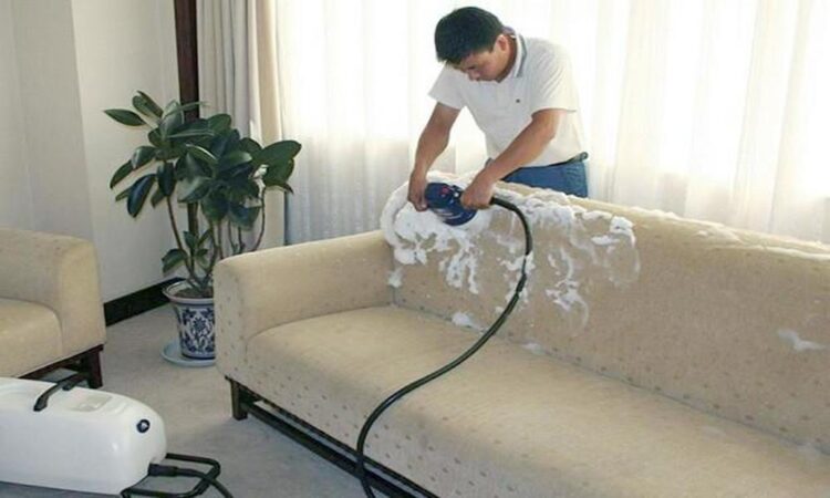 Learn how to start sofa deep cleaning